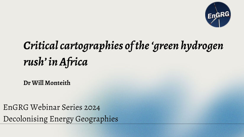 Critical cartographies of the ‘green hydrogen rush’ in Africa